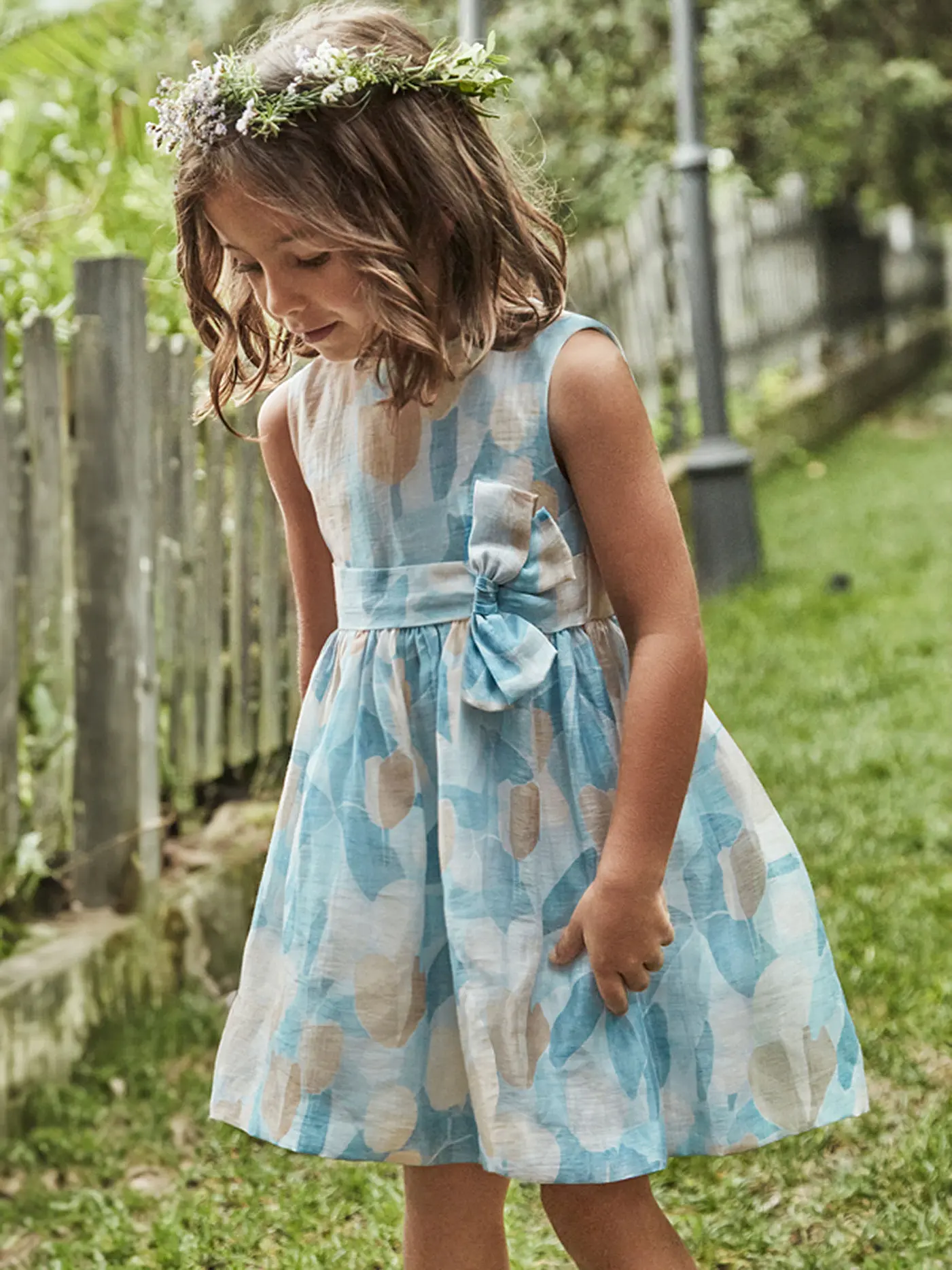 MAYORAL | Mädchen Leinenkleid | 